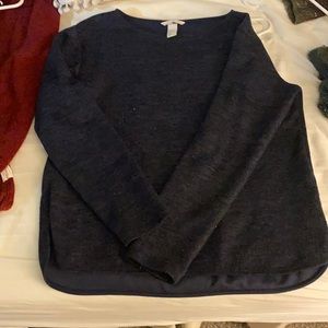 navy hm sweater